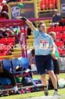 Senior boys shot putt, English Schools Track and Field. Photo: David T. Hewitson/Sports for All Pics